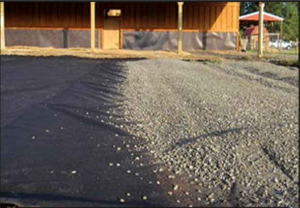 nonwoven fabric for weed control tela no tejida para el control de malezas