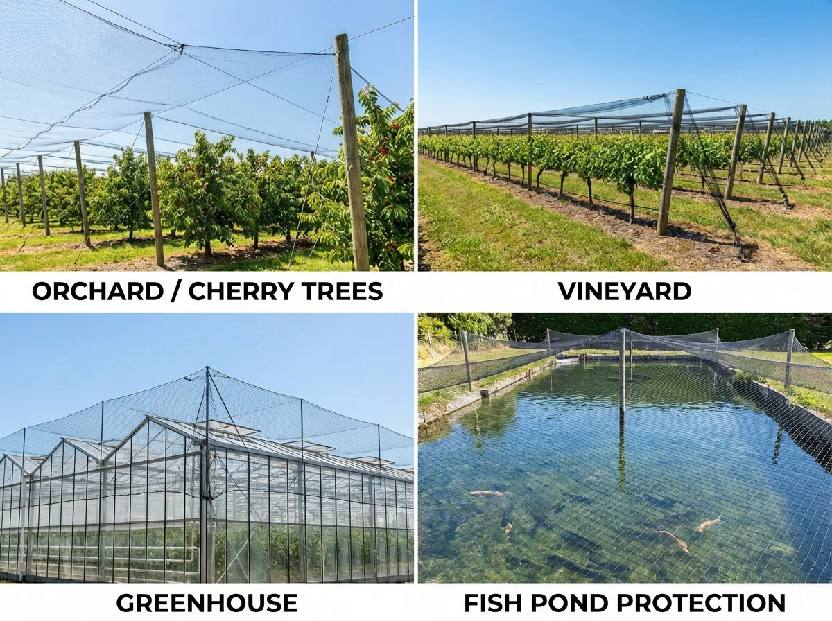 bird mist net red de niebla para pájaros