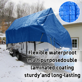 Cubiertas de lonas de lona al aire libre azul de servicio pesado PE Tarpaulin Fabricante
