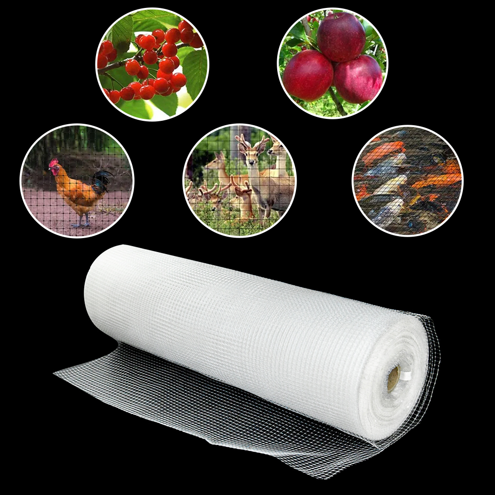 Cercado de plástico Neta estirada PP tratada con PP Netting BOP extruido