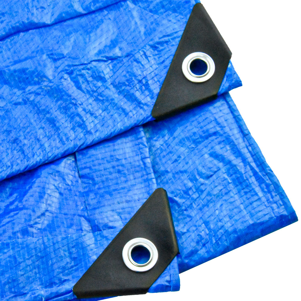 Cubiertas de lonas de lona al aire libre azul de servicio pesado PE Tarpaulin Fabricante