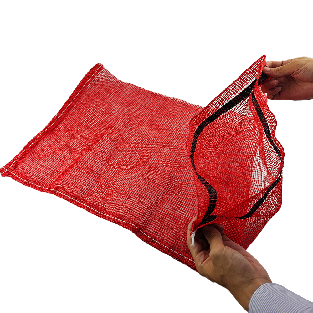  Embalaje de vegetales PP Bolsa de malla Cebolla Embalaje Bolsa de malla Raschel