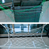 HDPE NEGRO NEGURADO CORTE DE DPORT SPORTA NET PRÁCTICA DE Fútbol Netting