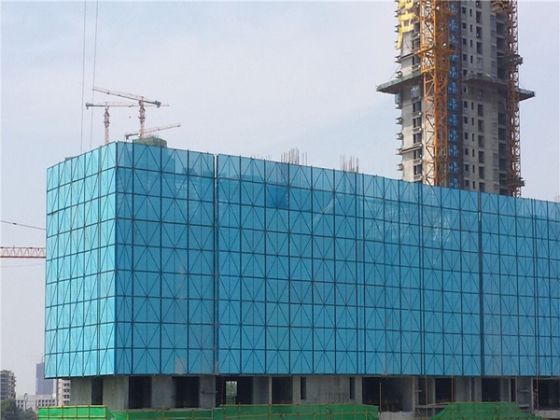 red de seguridad del edificio