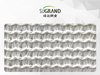 Red de sombra de plástico blanco HDPE para invernadero