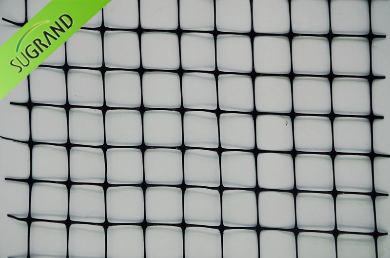 Neta de cerca de seguridad de plástico azul 80GSM