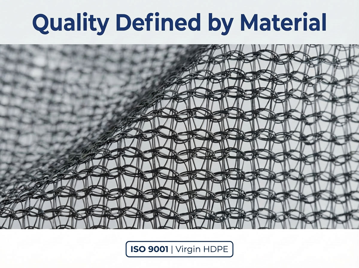 Detalles de la red de sombra