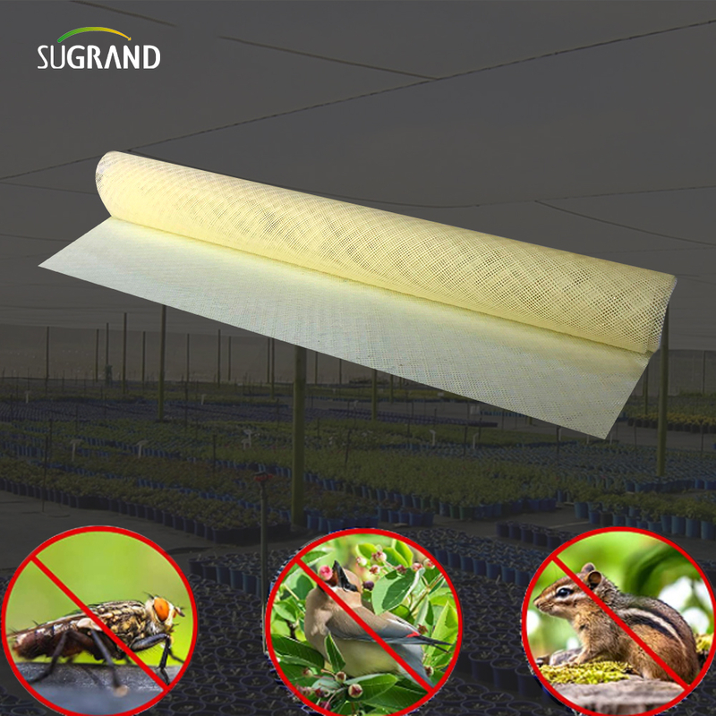 Agricultura HDPE Plastic anti insectos malla a prueba de insectos red