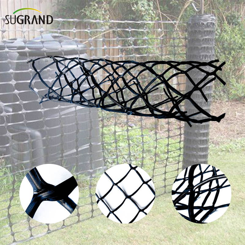 Bop estirado de malla de plástico cuadrado de red estirada