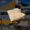 Fabricantes personalizados Sun amarillo Sun Sail UV Wind Sun Shade Sail