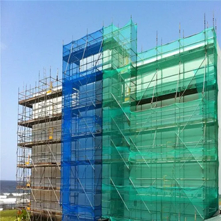 Construcción HDPE Net de seguridad de seguridad para construcción de andamios