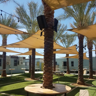 Tela de vela de sombra de jardín/coche en línea