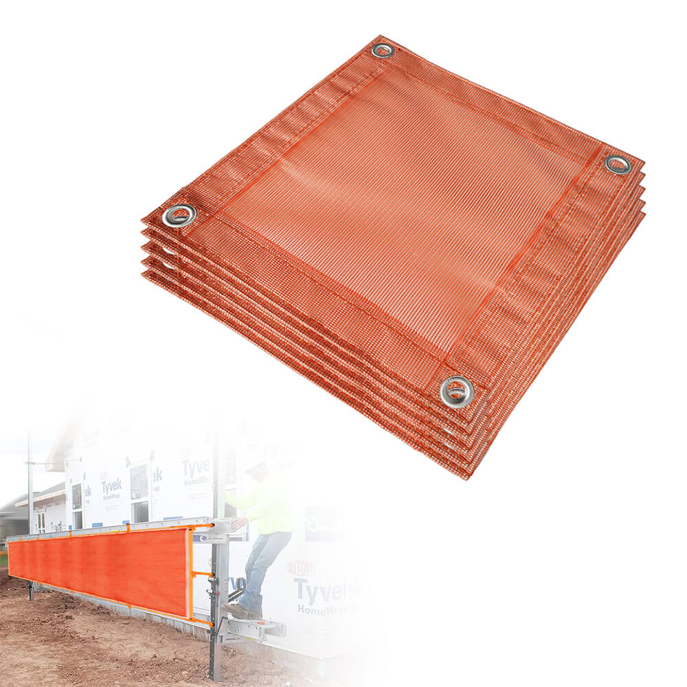 Red de seguridad ignífuga Red de andamio contra incendios