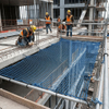 Red de seguridad de construcción HDPE de alta resistencia para protección contra caídas