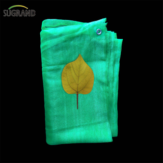 100% Material Neta de andamio de andamio verde HDPE HDPE