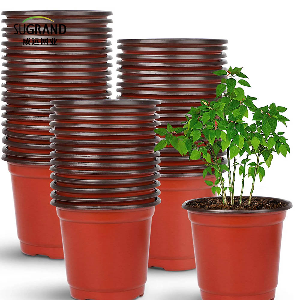 Macetas de plástico para macetas para plantas de guardería