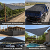 Venta al por mayor Red de sombra negra mono tejida HDPE