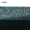 160 GSM Neta de sombra de cinta mono negro de color negro oscuro oscuro