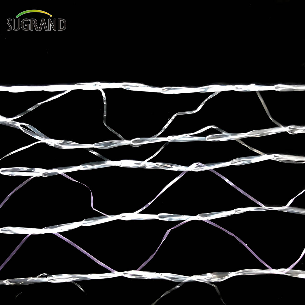 100% HDPE con red de balas de bala UV Net Wrap Neta de plástico