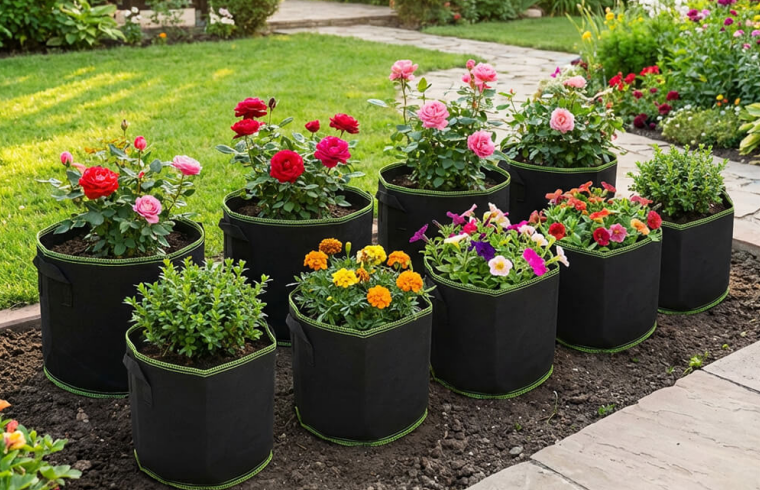 bolsas de plantas de un gal&oacute;n