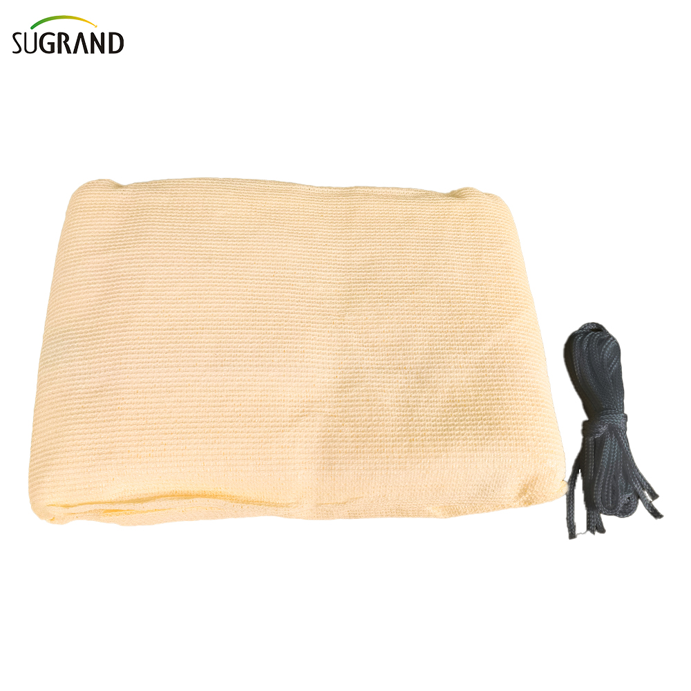 Vela de sombra Garden Triangle Sun Shade Sail con lámpara 