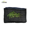 Neta de sombra de agujas verde y negro de 80GSM