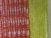 Red de advertencia amarilla y naranja 60GSM