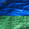 Lona de lona de plástico PE Blue-verde lona para agricultura para la agricultura