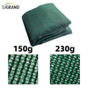 Sun Shade Net Factory Outlet HDPE con red de sombra de sol verde resistente a los rayos UV