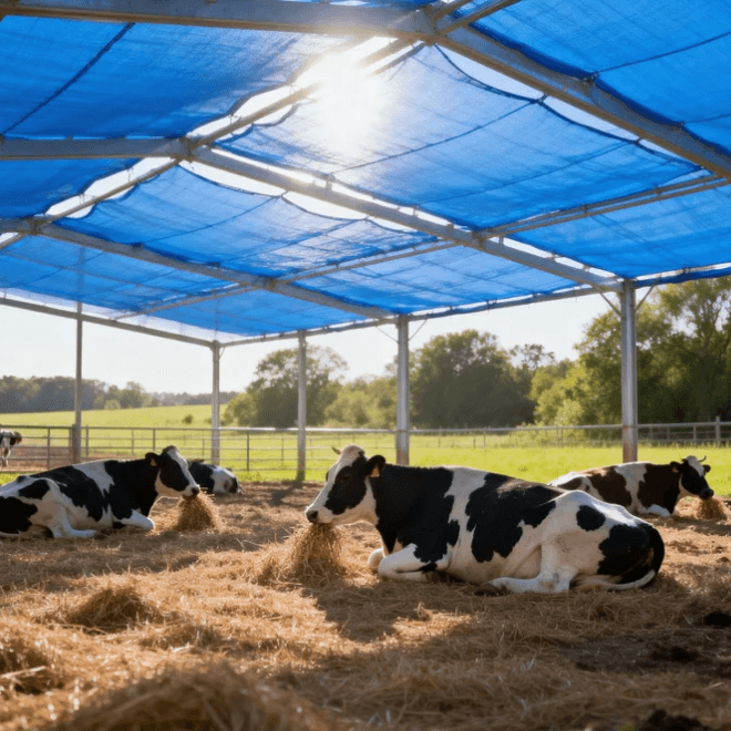 arroja redes de sombra