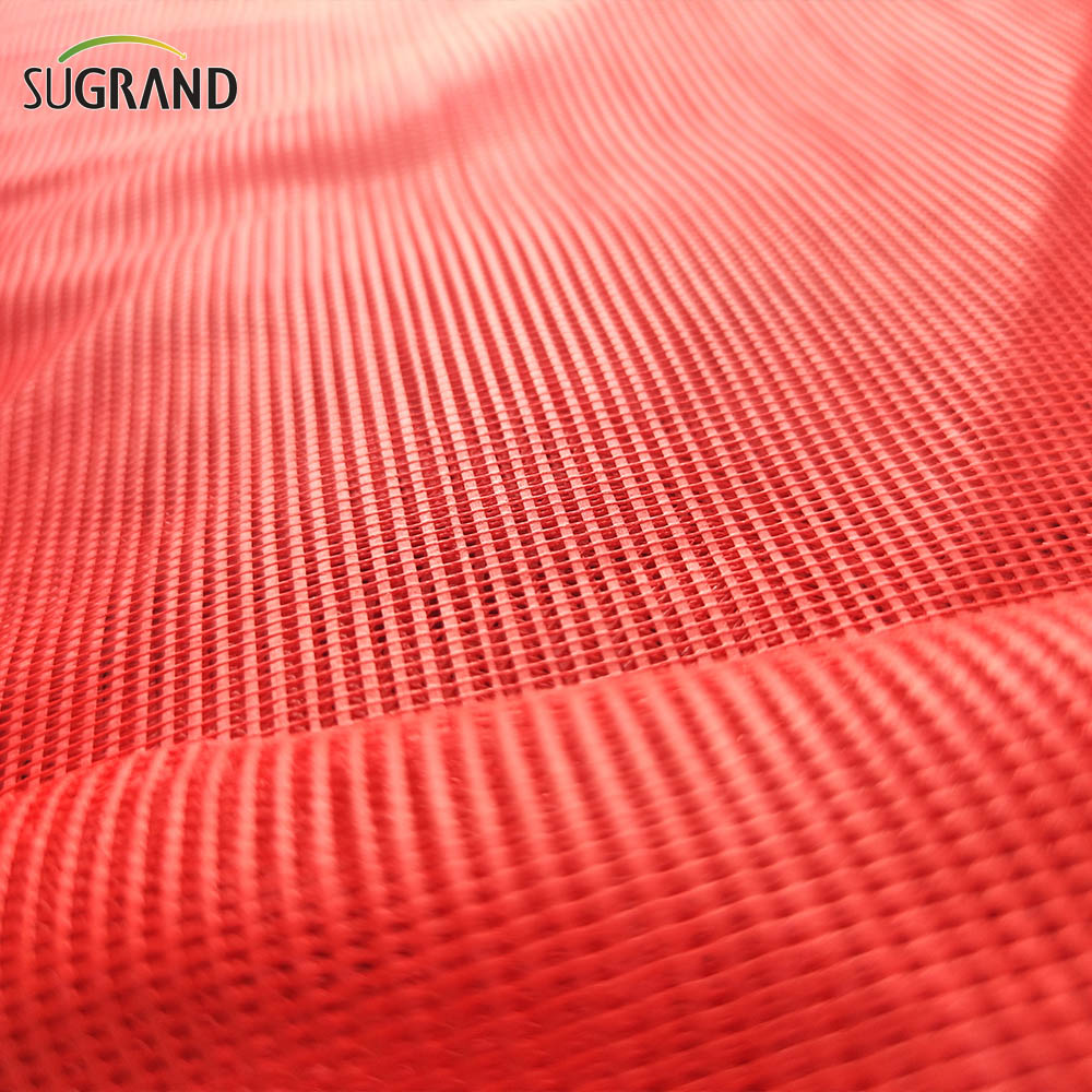 NUEVA VIRGIN PVC 300GSM Red Anti Fire Net
