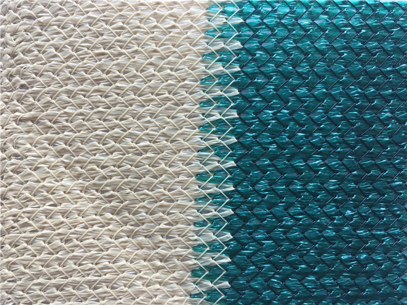 Coloridas redes de tono de plástico impermeable para al aire libre