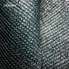 160 GSM Neta de sombra de cinta mono negro de color negro oscuro oscuro
