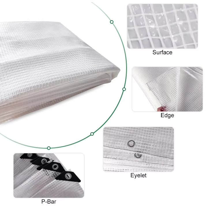 Andamio de la lona de la gasa de vuelta del PE de la seguridad en la construcción que cubre la red resistente del fuego