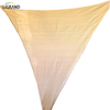 Nuevo Virgin HDPE anti UV Sun Shade Sail Tinking Triángulo al aire libre