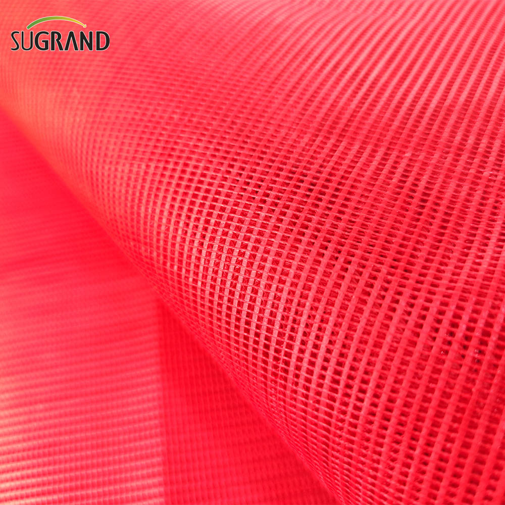 NUEVA VIRGIN PVC 300GSM Red Anti Fire Net