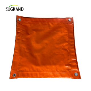 Hoja de lona de PE industrial y agricultura Orang con proveedor de cubierta UV