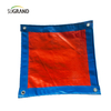 Orange and Blue UV Protect Plass PE Tarpaulin Agricultura Fabricantes de cobertura industrial