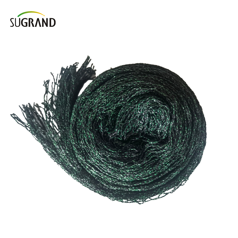 República Checa100% HDPE+UV 25GSM 20*20 mm MESH 5*6/12M Agricultura verde negro Catching Bird Mist Netting