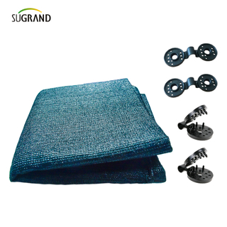 Hot 320GSM Silver Carport Shade Net/Tombre de cochera