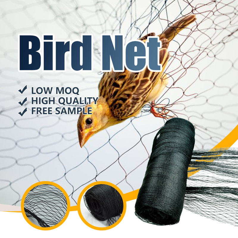Neta de protección de aves agrícolas 100% HDPE 