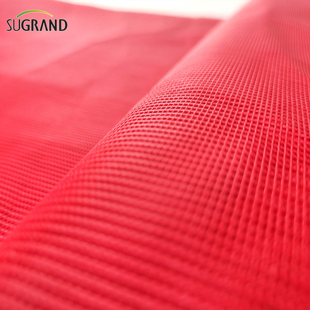 NUEVA VIRGIN PVC 300GSM Red Anti Fire Net