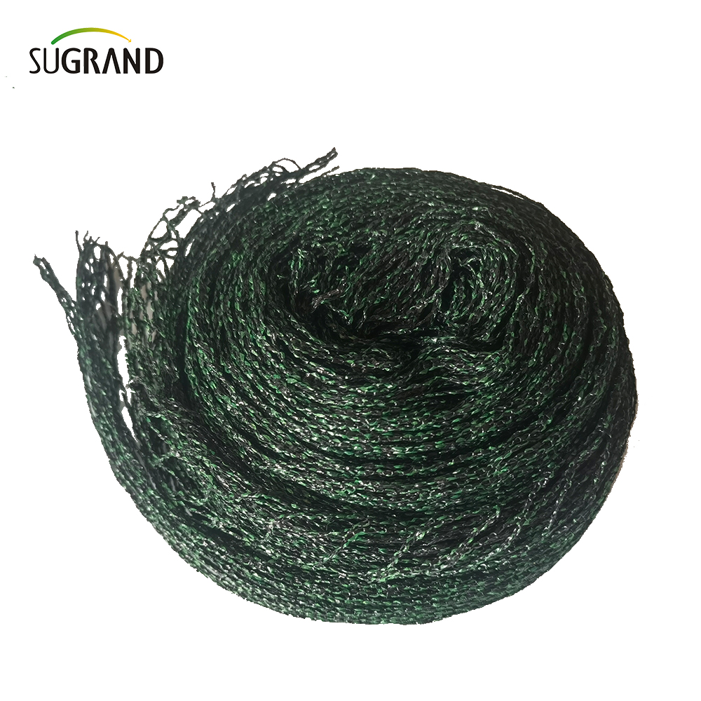 República Checa100% HDPE+UV 25GSM 20*20 mm MESH 5*6/12M Agricultura verde negro Catching Bird Mist Netting