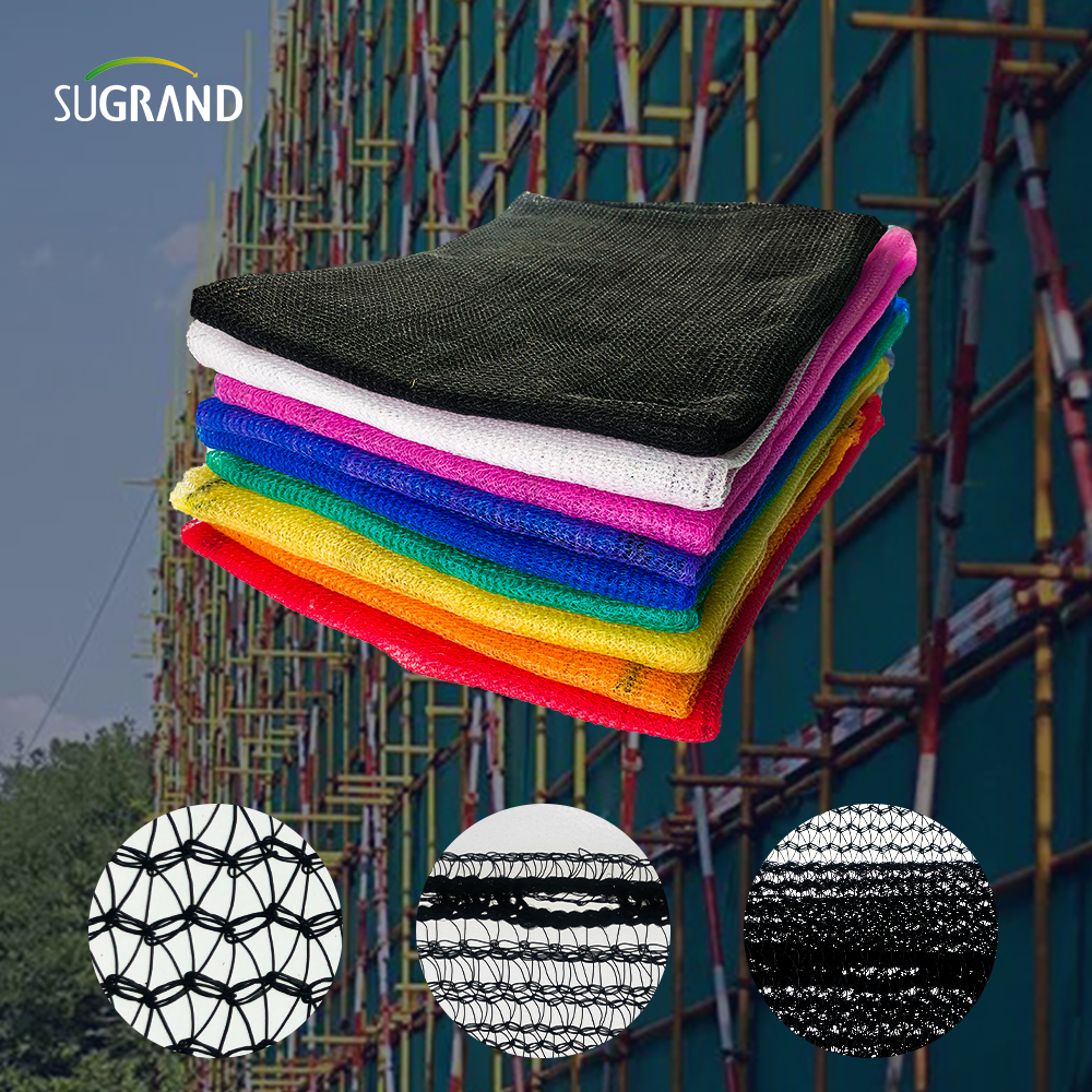 Andamio de la lona de la gasa de vuelta del PE de la seguridad en la construcción que cubre la red resistente del fuego