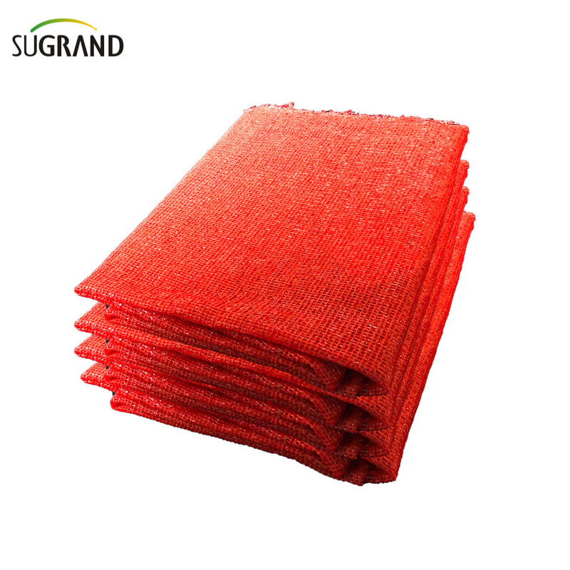 135GSM NUEVA cinta HDPE Red Red and White Shade Proveedor