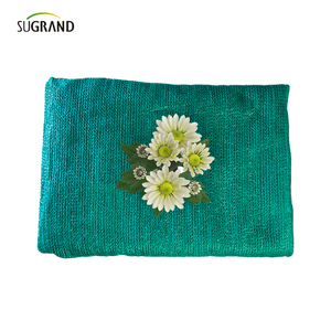 Black 40 GSM Tres agujas All Tape Shade Net