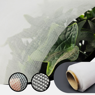 Neta de insectos de invernadero transparente de 130GSM para huerto