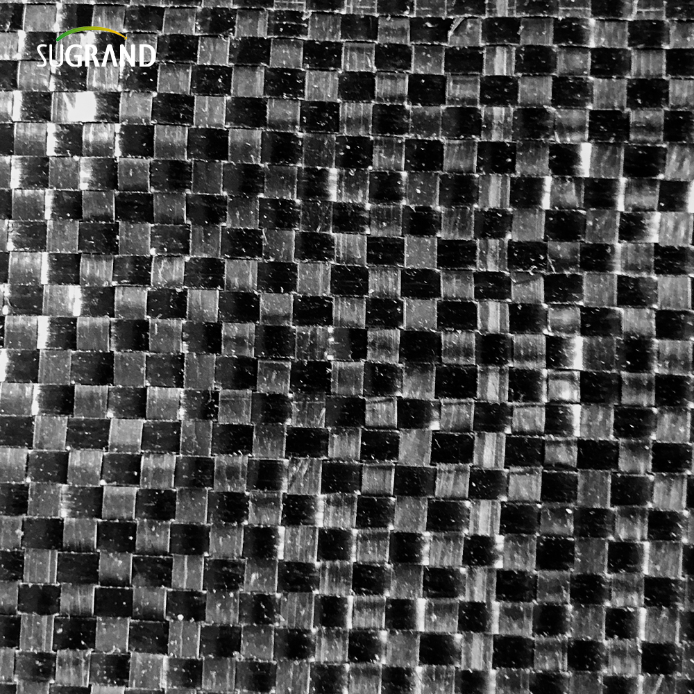 Cubierta de tierra negra y verde de 100 g/m²/alfombrilla de malas hierbas
