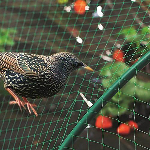 Red antipájaros para huerto y granja