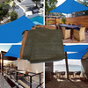  Vela de sol amarillo Carport tela Sun Shade Sail